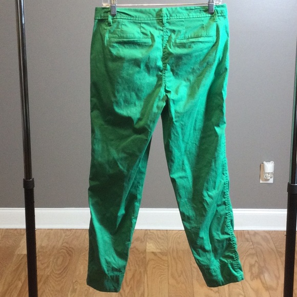 2 Talbots green girlfriend chino pant - Picture 6 of 16